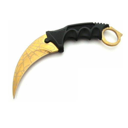 NO-0016_NOŽ KARAMBIT GOLDEN WEB6