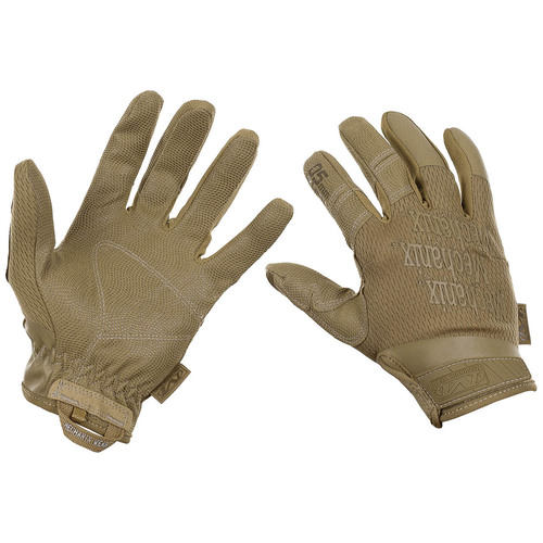 Rokavice - Mechanix 0.5 mm, coyote. Profesionalne strelske rokavice