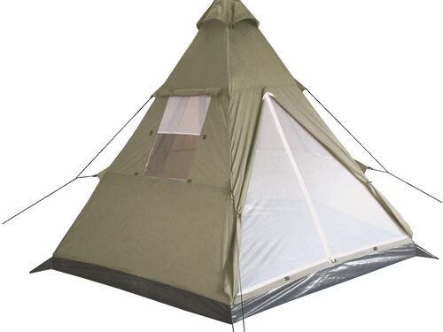 MFH Šotor Teepee za 3 osebe - 290x270x225 cm