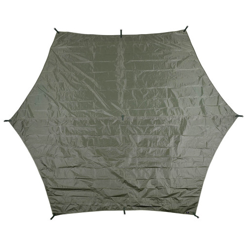 Hexagon Tarp - večnamenska vodoodporna ponjava 3 m