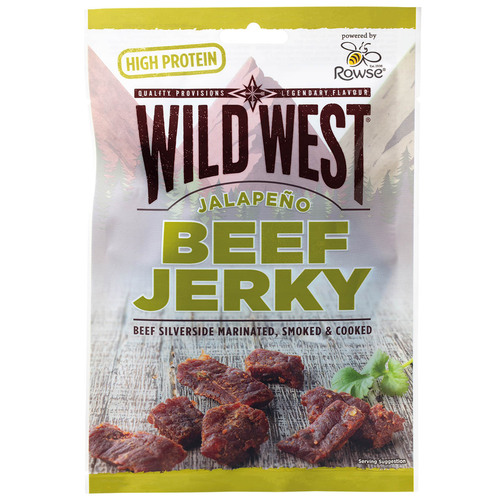 Wild West Suha govedina z jalapeno 60 g
