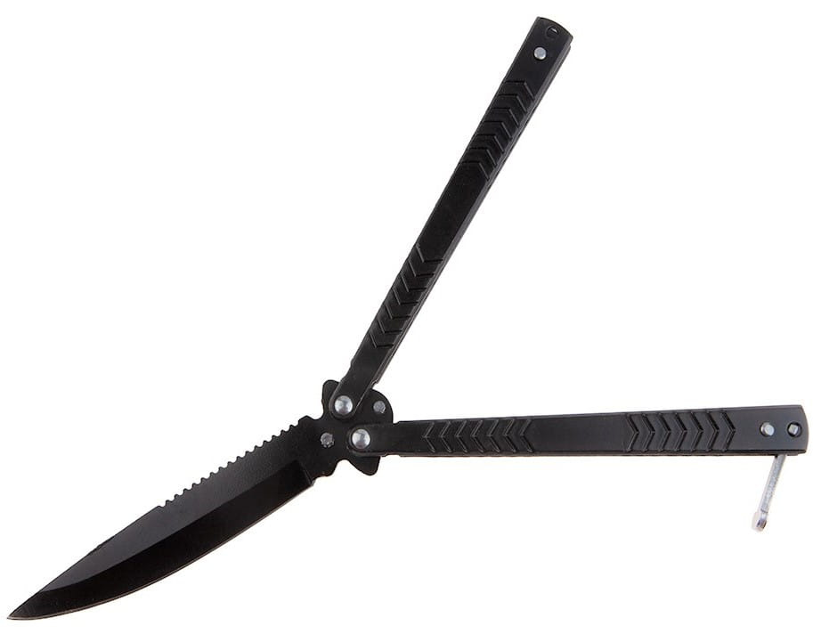 Alternative view of BUTTERFLY NOŽ – BLACK STRIKE N-465K