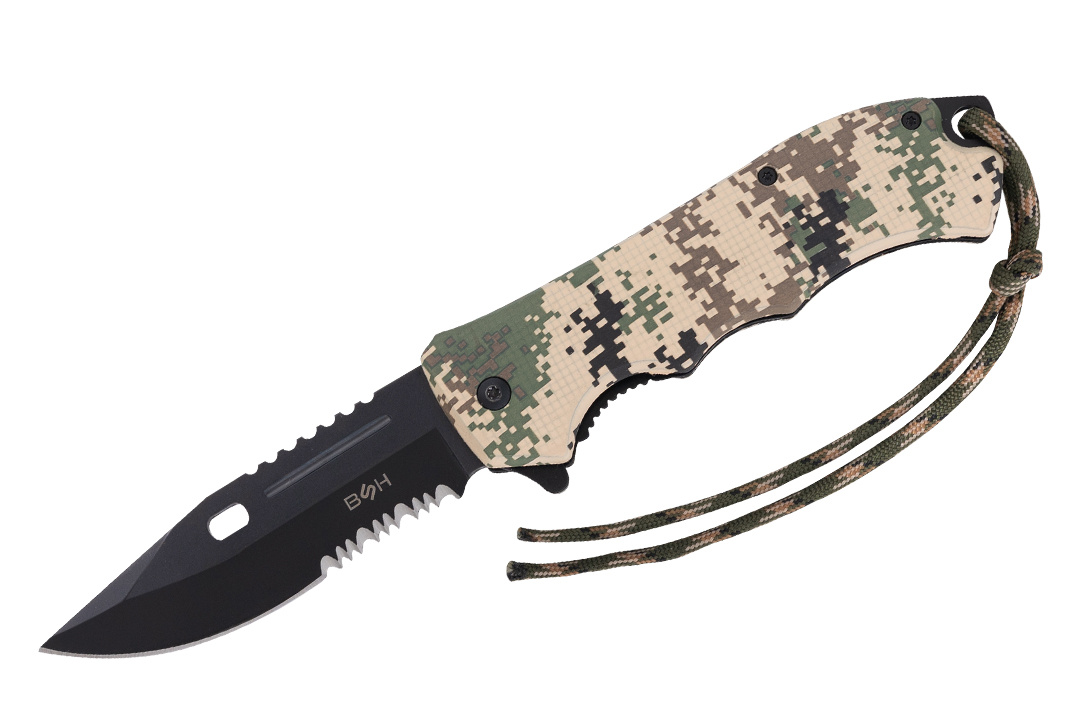 ZLOŽLJIV TAKTIČNI NOŽ – BSH ADVENTURE EDC