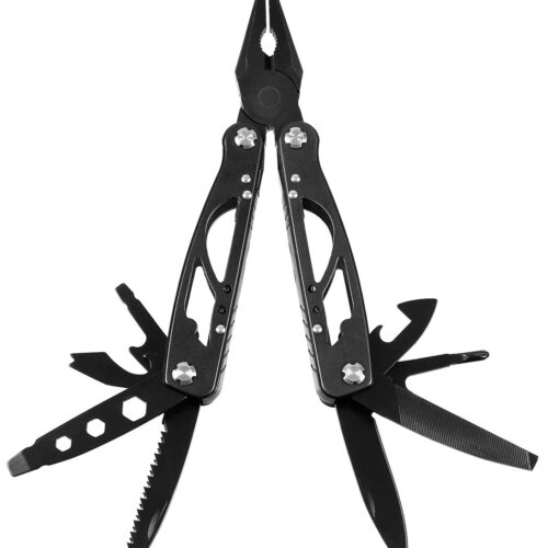 MULTITOOL "SCOUT" – 9-FUNKCIJSKO VEČNAMENSKO ORODJE (ČRN)