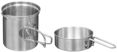 INOX SET ZA KAMPIRANJE – LONEC IN PONEV