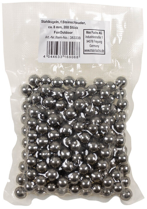 JEKLENE KROGLICE ZA FRAČO 8 MM – 200 KOS