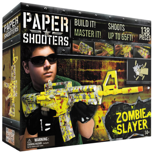 Alternative view of PAPER SHOOTERS "ZOMBIE SLAYER" – DIY KOMPLET ZA IZSTRELJEVANJE PAPIRNIH NABOJEV