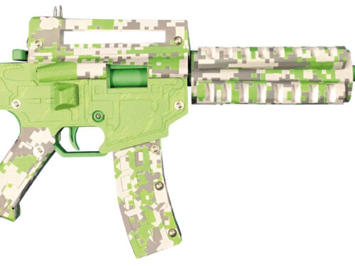 PAPER SHOOTERS "GREEN SPIT" – DIY KOMPLET ZA IZSTRELJEVANJE PAPIRNIH NABOJEV