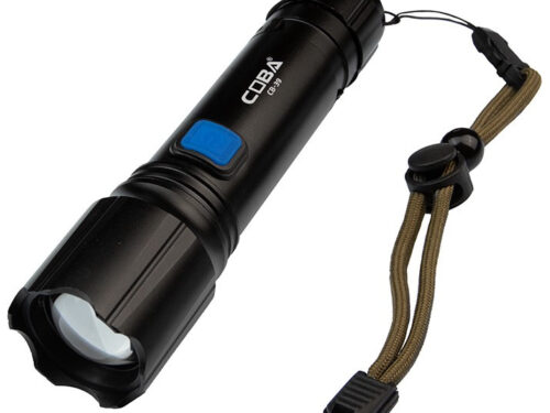 LED SVETILKA COBA CB-39 L-116 – XHP50 ZOOM USB-C S KLIPOM