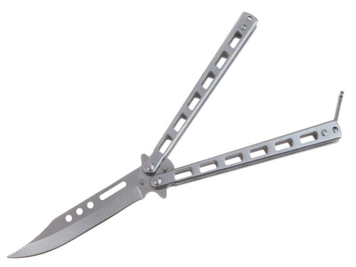 BUTTERFLY NOŽ BOWIE – LAHEK BALISONG IZ JEKLA 420