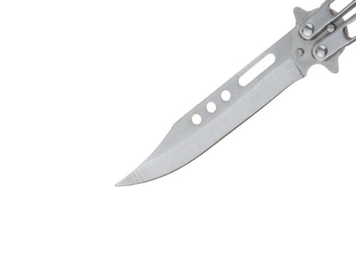 Alternative view of BUTTERFLY NOŽ BOWIE – LAHEK BALISONG IZ JEKLA 420