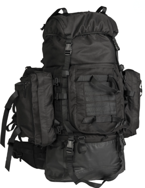 MIL-TEC® TEESAR 100 L – EKSPEDICIJSKI TAKTIČNI NAHRBTNIK, ČRN