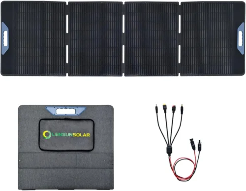 Alternative view of 200 W VODOODPORNI ZLOŽLJIVI SOLARNI PANEL – MONOKRISTALNI, MC4