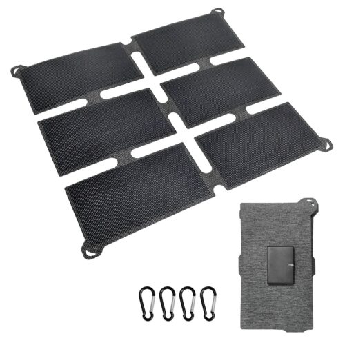 Alternative view of 24 W VODOODPORNI ZLOŽLJIVI SOLARNI PANEL – USB + USB-C