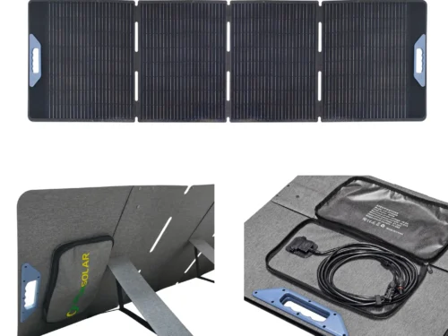 200 W VODOODPORNI ZLOŽLJIVI SOLARNI PANEL – MONOKRISTALNI, MC4