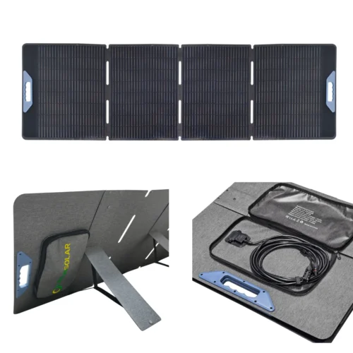 200 W VODOODPORNI ZLOŽLJIVI SOLARNI PANEL – MONOKRISTALNI, MC4