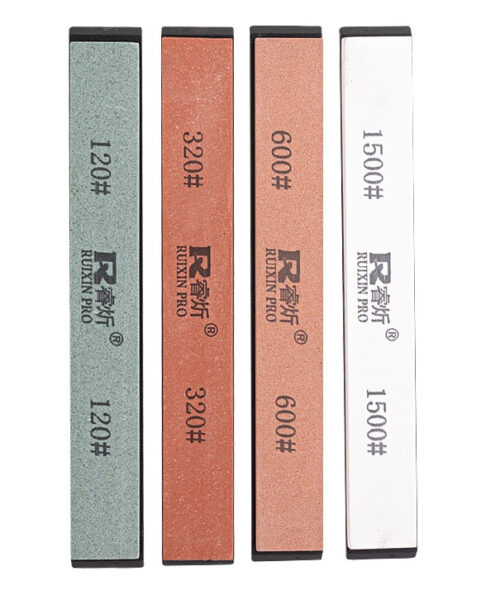 NADOMESTNI BRUSNI KAMNI RUIXIN / GANZO / APEX H0030 – SET 4 KOS, 120–1500 GRIT