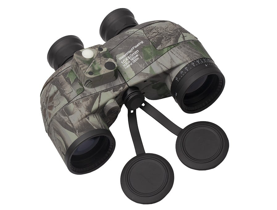 DALJNOGLED COMET PRO COMPASS 10×50 CAMO – ELEKTRONSKI KOMPAS, DALJINOMERSKA SKALA, BAK-4 IN IPX7 - slika 7