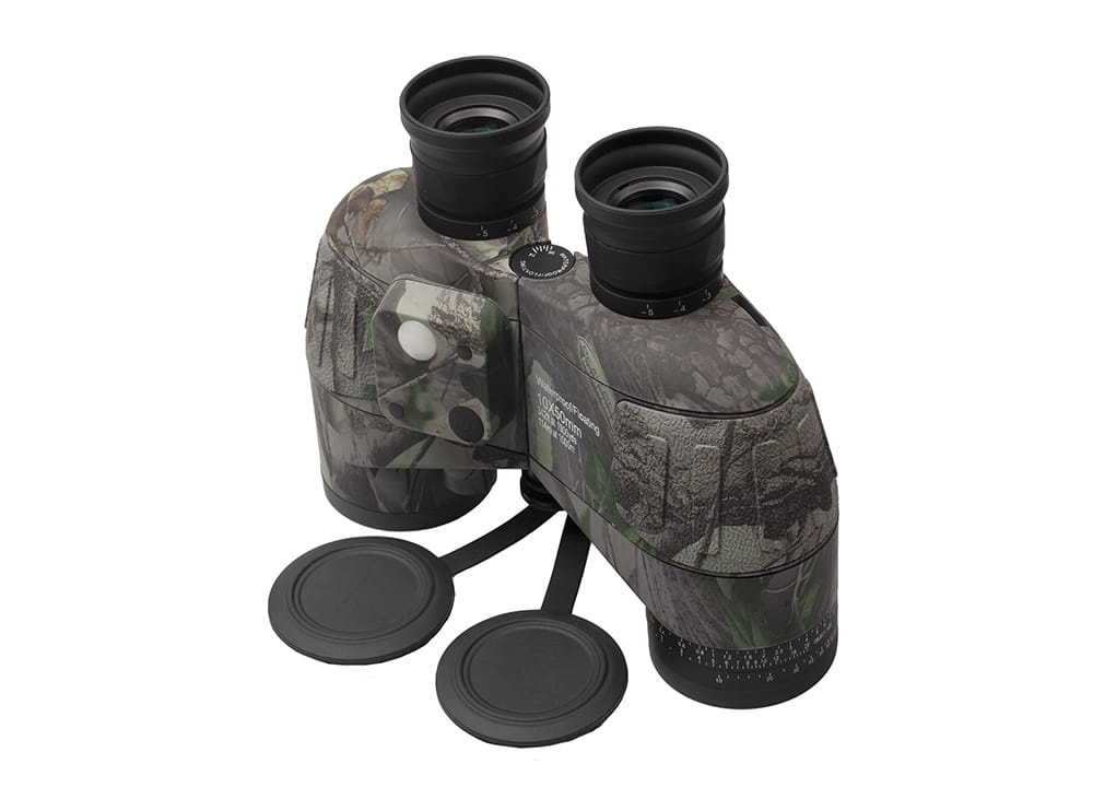 DALJNOGLED COMET PRO COMPASS 10×50 CAMO – ELEKTRONSKI KOMPAS, DALJINOMERSKA SKALA, BAK-4 IN IPX7 - slika 6