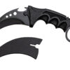 KARAMBIT CS:GO BLACK SHADOW – ČRN TAKTIČNI NOŽ Z ETUIJEM