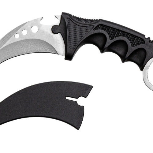 KARAMBIT CS:GO SILVER CLAW – TAKTIČNI NOŽ S SREBRNIM REZILOM IN ETUIJEM