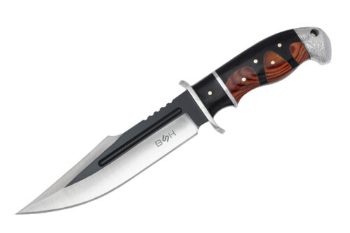 Alternative view of LOVSKI NOŽ BSH ADVENTURE IRONWOOD – 31 CM, 440 JEKLO IN LESEN ROČAJ