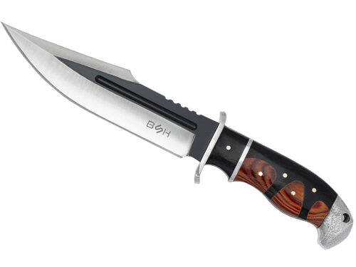 LOVSKI NOŽ BSH ADVENTURE IRONWOOD – 31 CM, 440 JEKLO IN LESEN ROČAJ