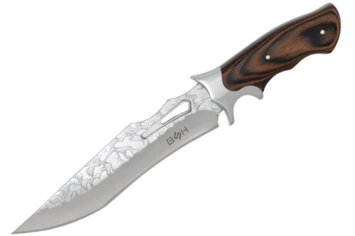 LOVSKI NOŽ BSH ADVENTURE BOWIE NOBLE – 31 CM, 440 JEKLO IN LESEN ROČAJ