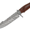 LOVSKI NOŽ BSH ADVENTURE DAMASCUS SHADOW – 30,7 CM, 440 JEKLO IN LESEN ROČAJ