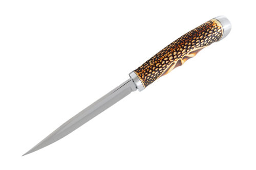 Alternative view of LOVSKI NOŽ BSH ADVENTURE BLAZE – 27,7 CM, 440 JEKLO IN ORANŽNO-ČRN ROČAJ